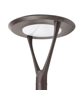 Punta de poste Moderna LED 75w, 100W, Infinitum Lighting Mexico